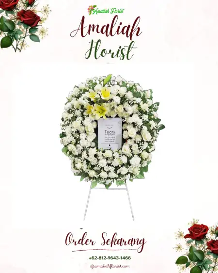 Krans Bunga Duka Tebing Tinggi Timur